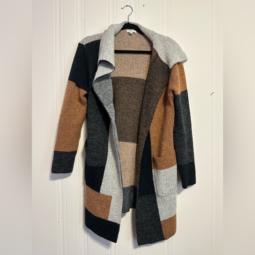 Color block sweater